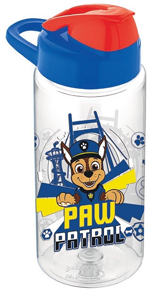 Geda Labels GmbH Trinkflasche Chase Tritan, Blau, 480ml, nicht spülmaschinengeeignet