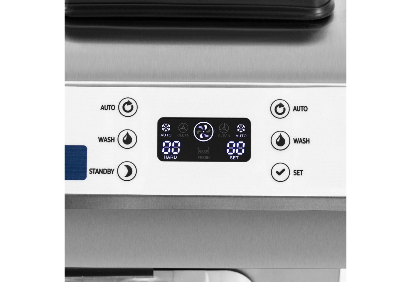 Royal Catering Eismaschine Softeismaschine 16 l/h 1350W LED Sorbet Frozen-Yoghurt-Maschine Gastro, 1350 W