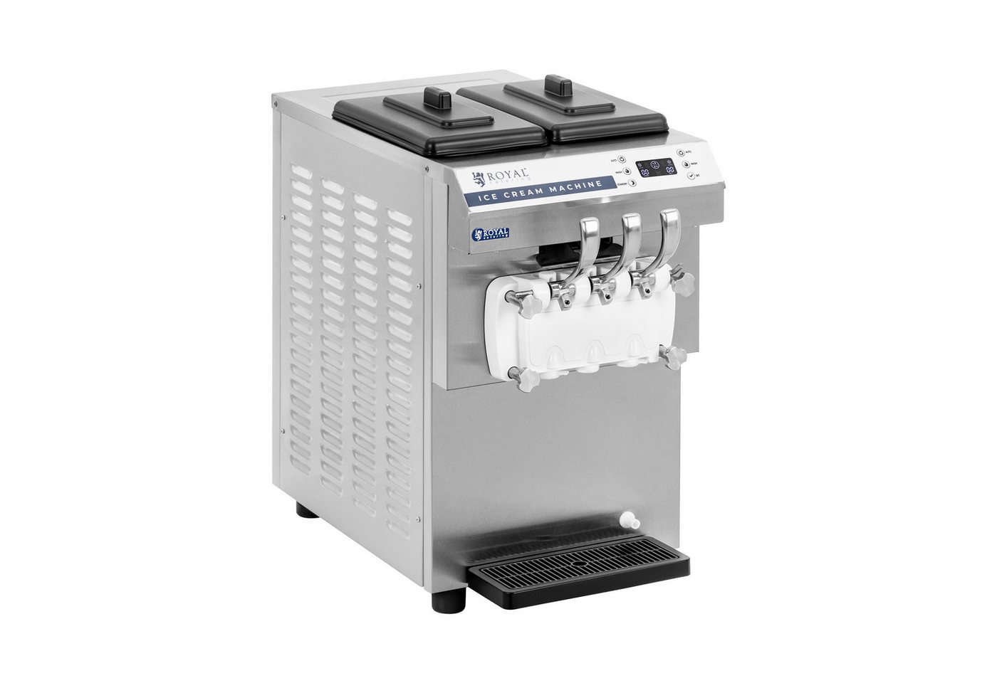 Royal Catering Eismaschine Softeismaschine 16 l/h 1350W LED Sorbet Frozen-Yoghurt-Maschine Gastro, 1350 W Bild 2