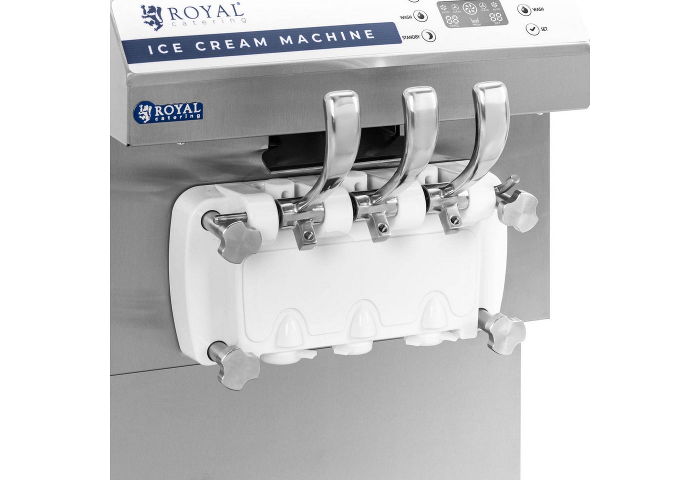 Royal Catering Eismaschine Softeismaschine 16 l/h 1350W LED Sorbet Frozen-Yoghurt-Maschine Gastro, 1350 W Bild 5