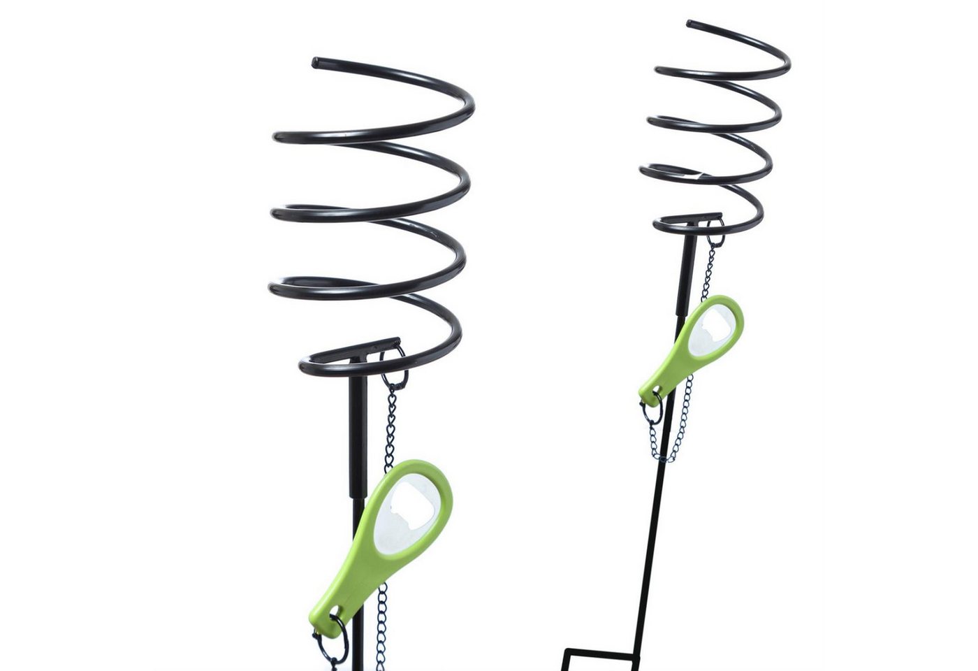 YOUCAMP Bierflaschenhalter Getränkehalter Spiralhalter für Gläser Kerzen Bierflaschenhalter 100cm, (2-St) Bild 3