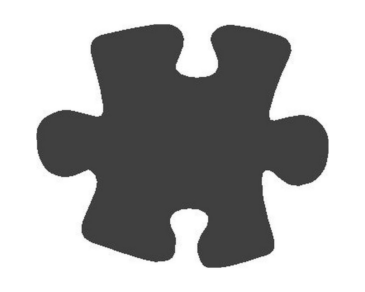 Heyda Motivstanzer Motivstanzer für Karton bis 220g/qm groß Puzzle 25mm Bild 4