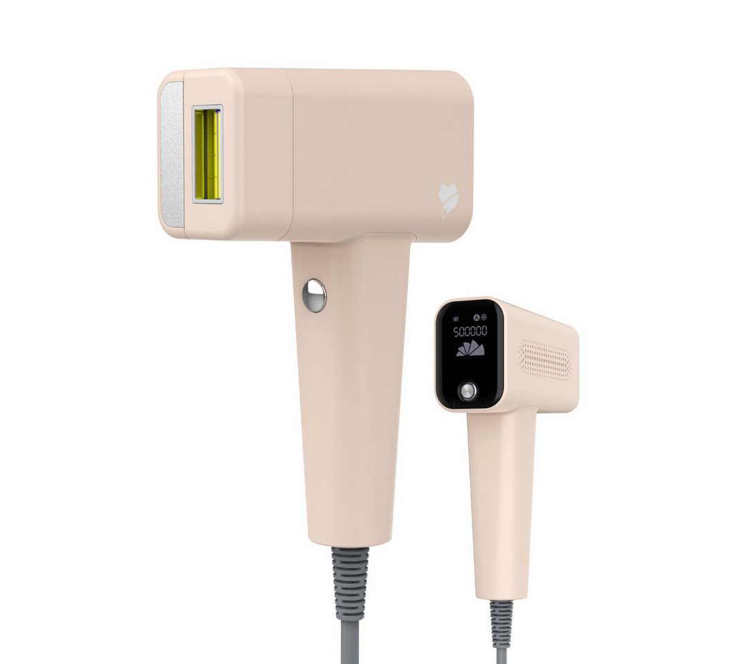 Vulpés IPL-Haarentferner Elysea, Ultraschnelle Enthaarung mit Hauttyp-Erkennung, 3J-Garantie, 1× IPL Elysea, Schutzbrille, Rasierer & digitale Anleitung (QR-Code), Ultraschnell 1,5 Blitze/s, Hauttonsensor, Kühlung, 500.000+ Impulse Bild 4
