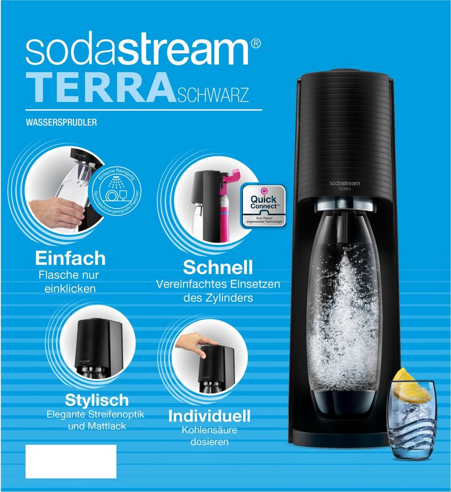 SodaStream Wassersprudler Terra Umsteiger ohne CO2-Zylinder Bild 5