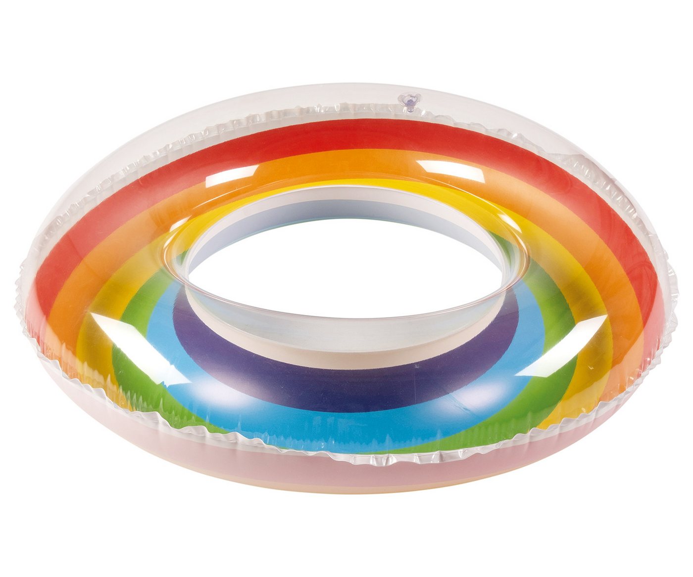 Happy People Schwimmring Schwimmring Rainbow mehrfarbig Ø70cm Bild 3