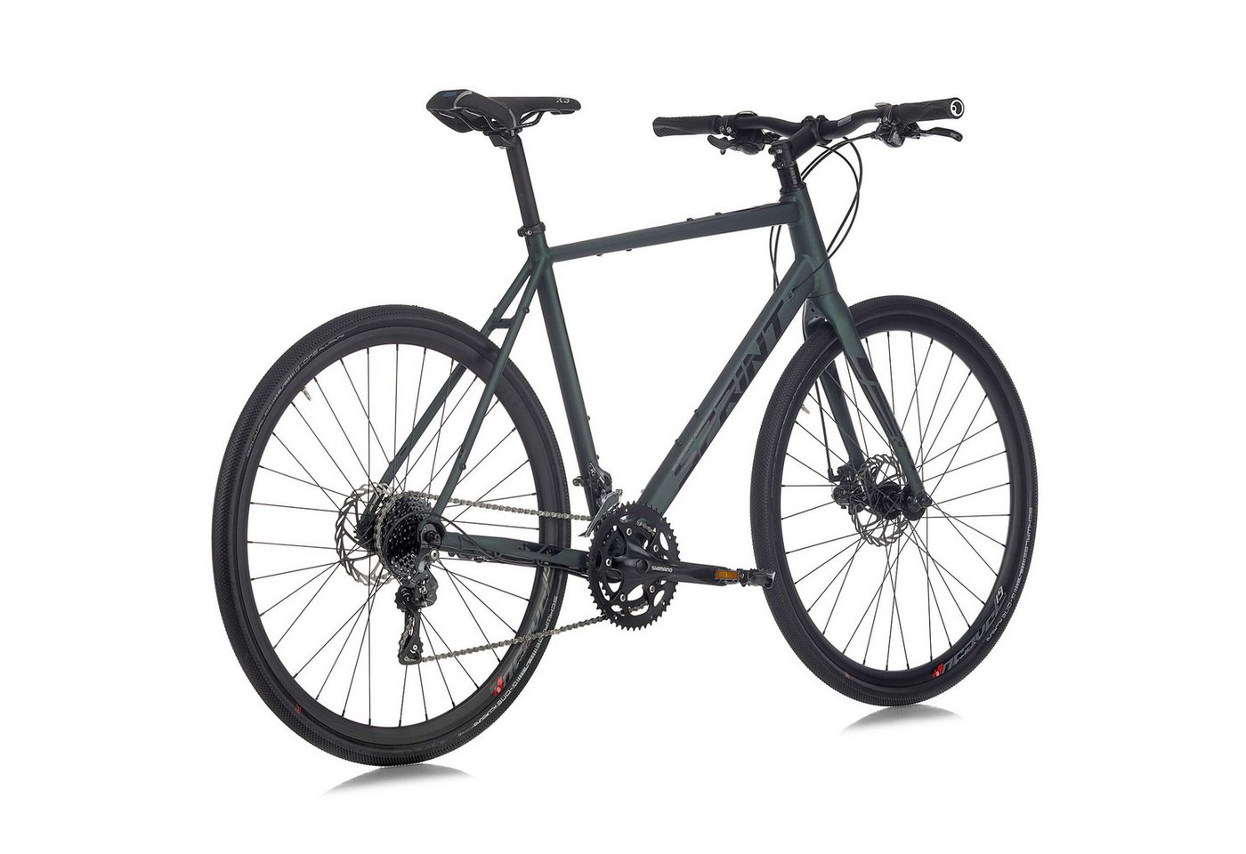 Airtracks Gravelbike 28 Zoll Herren Gravel Bike WHISPER PLUS Fahrrad 2x8 Gang, 16 Gang Shimano Claris RD-R2000 Schaltwerk, Kettenschaltung, (Turquoise), High End Gravel Fahrrad - Rahmenhöhen 52 cm 56 cm - Modell 2026
