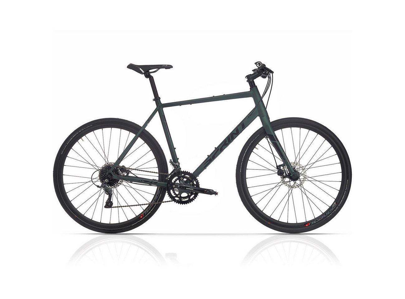 Airtracks Gravelbike 28 Zoll Herren Gravel Bike WHISPER PLUS Fahrrad 2x8 Gang, 16 Gang Shimano Claris RD-R2000 Schaltwerk, Kettenschaltung, (Turquoise), High End Gravel Fahrrad - Rahmenhöhen 52 cm 56 cm - Modell 2026 Bild 2