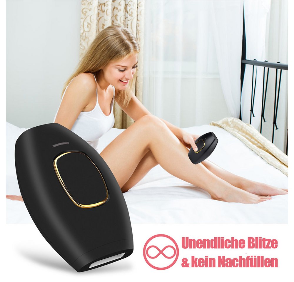 TUWENA IPL-Haarentferner IPL Geräte Haarentfernung Laser, 5 Energiestufen Haarentfernungsgerät, für Frauen Männer Gesicht Achseln Beine und Körper