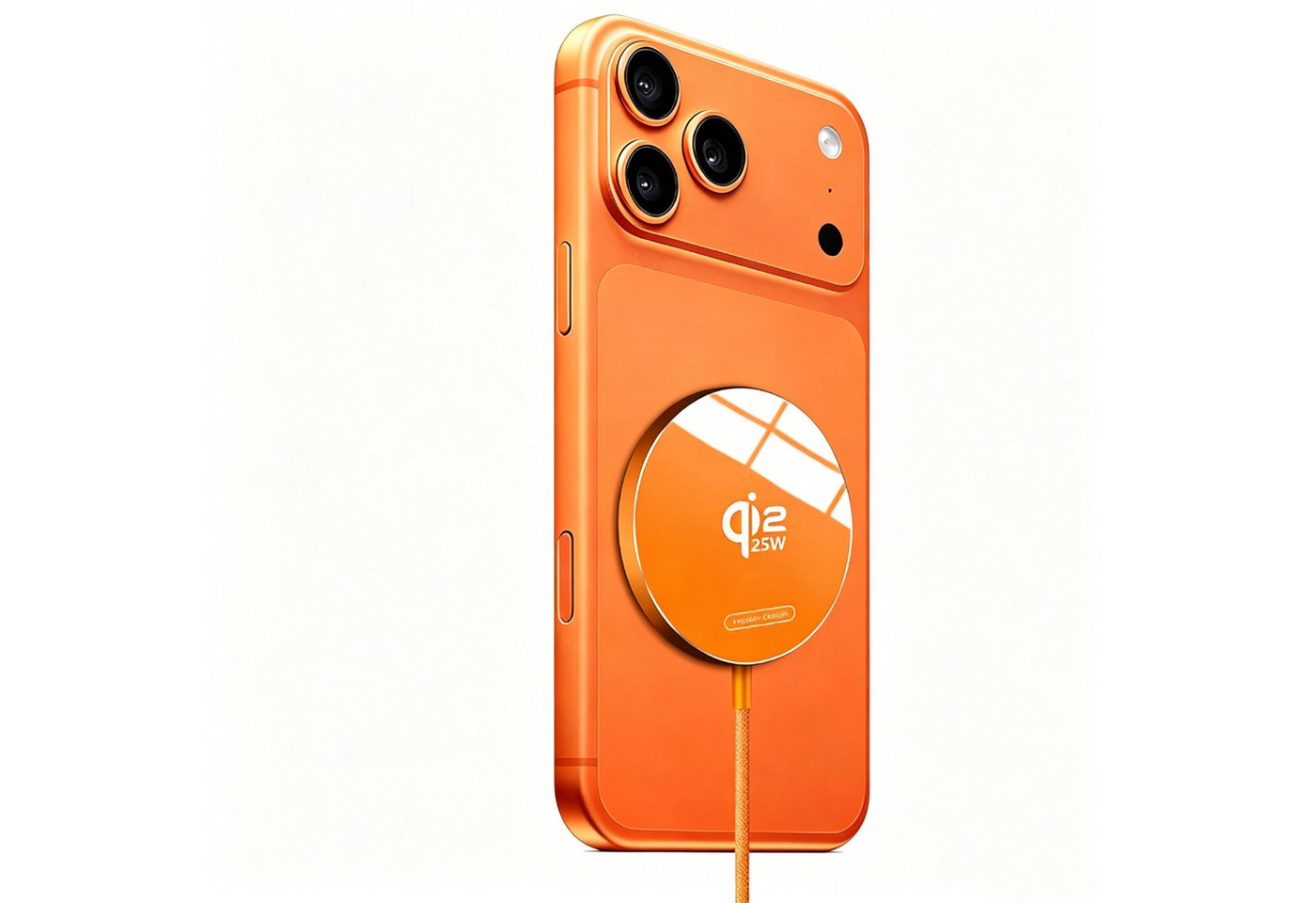 ibettertec Magnetisches Schnellladegerät 25W Qi-Ladegerät Fast Wireless Charger Induktions-Ladegerät (Induktive Ladestation Kompatibel mit, iPhone 16/16 Plus/16 Pro/16 Pro Max / iPhone 17/17 Pro/17 Pro Max, Kabelloses Induktionsladegerät, Schnelles Kabelloses Ladepad) Bild 4