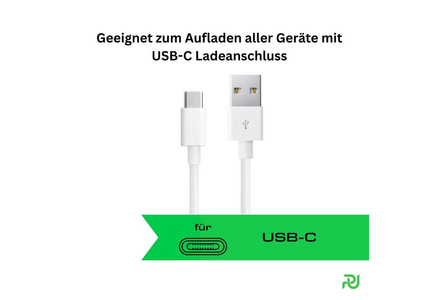 PlugUp USB-C Ladekabel iPhone 15 16 17 Pro Max Air Plus USB-A zu USB-C Kabel USB-Kabel, USB Typ A, USB Typ A (200 cm), Ladekabel für iPhone 15 16 17 Pro Max Air Plus iPad AirPods Bild 4