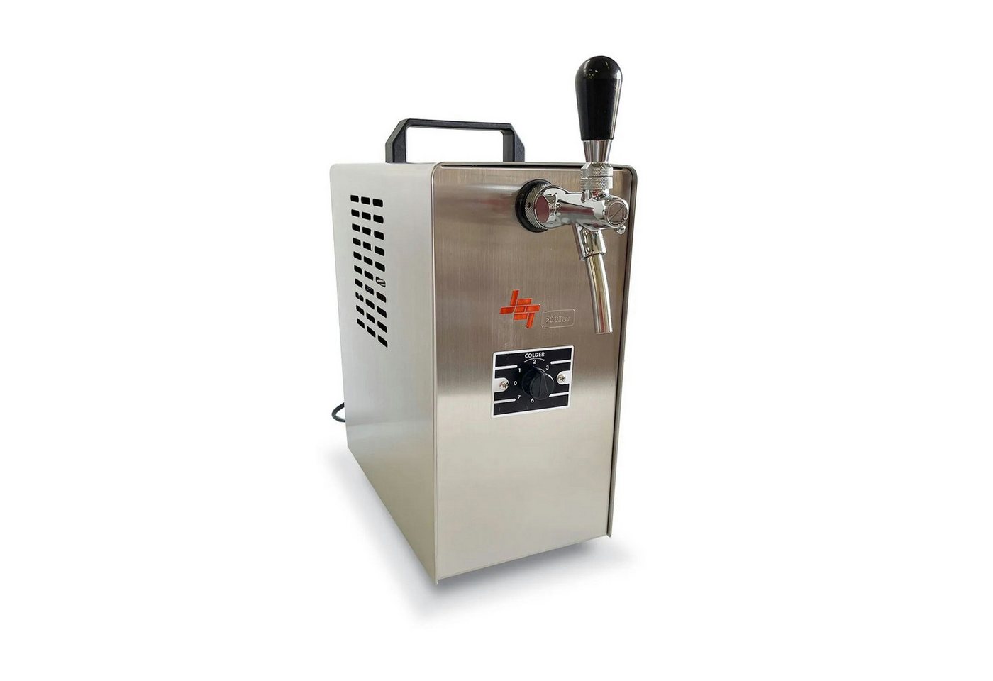ich-zapfe Bierzapfanlage Komplett Set - Zapfanlage JET 30 Bierkoffer, Durchlaufkühler 1-leitig, Trockenkühler, bis zu 35 Liter/h, Reinigungsset für Zapfanlage und Keg Bild 3