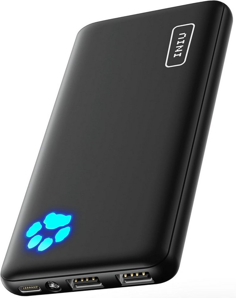 INIU 22.5W Fast Charging Klein Aber Stark, PD3.0 QC4.0 USB C Input&Output Powerbank Kompakt & Leistungsstark 10000 mAh, kompakt, leicht, flugzeuggeeignet, LED-Anzeige Bild 5