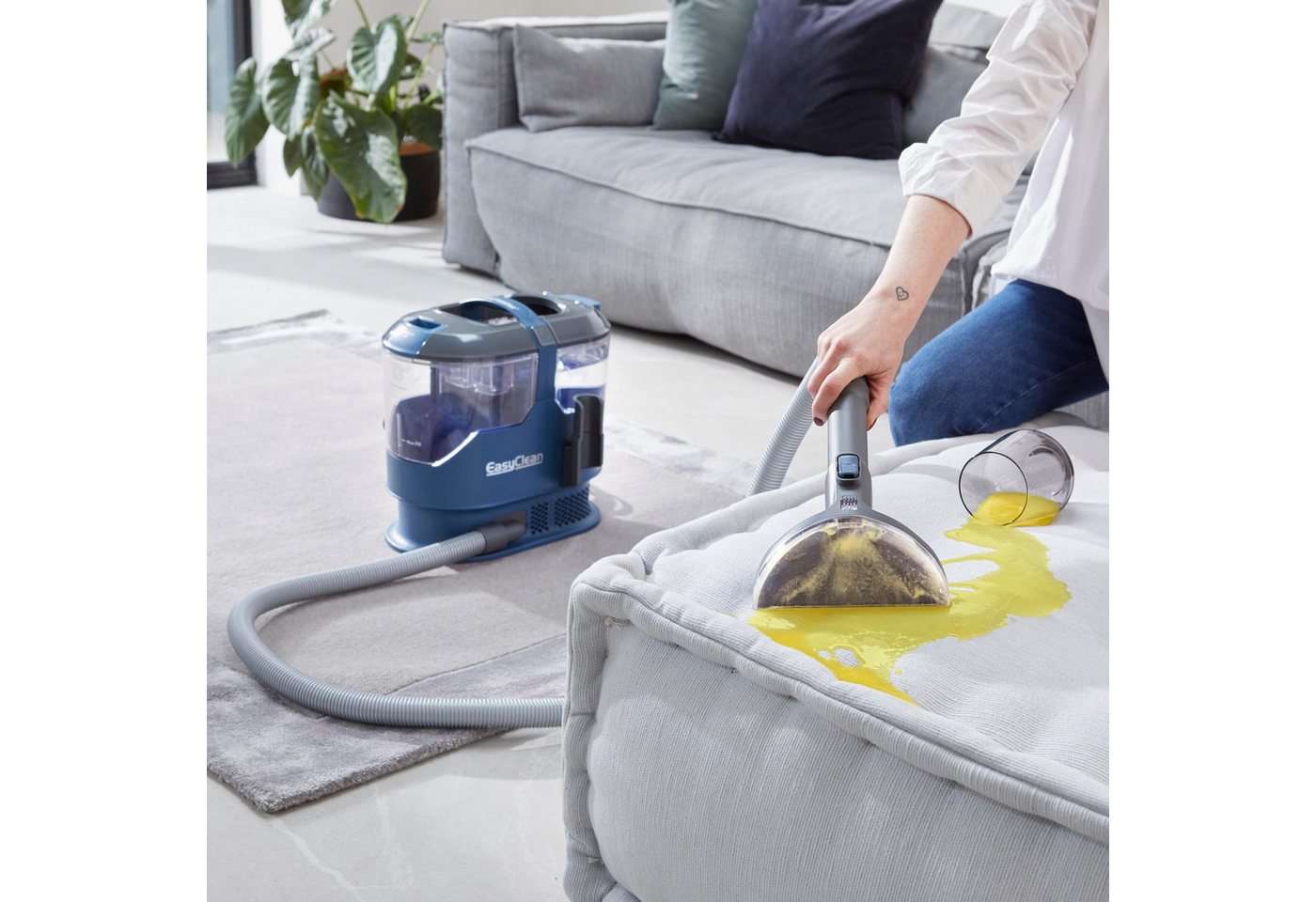Vacmaster Wasch-Sauger Teppichreiniger, Fleckenreiniger, Dual-Tank-Technologie, 800W, 800 W, beutellos, Starke Saugkraft, für Teppiche, Vorleger, Polster, Treppen und Autos Bild 3