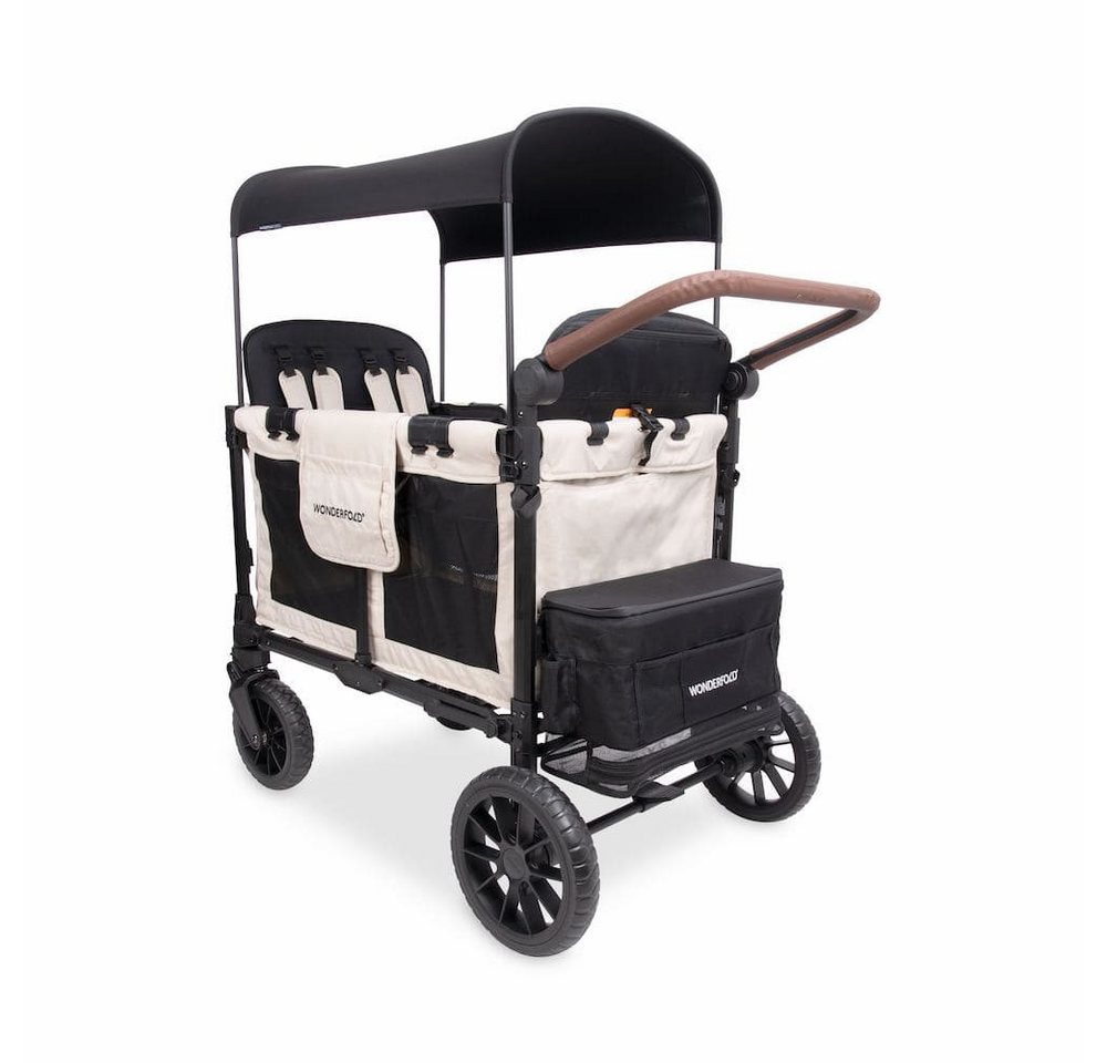 Wonderfold Bollerwagen W4 Luxe Pro Kinderwagen für 4 Kinder / Bollerwagen Bild 3