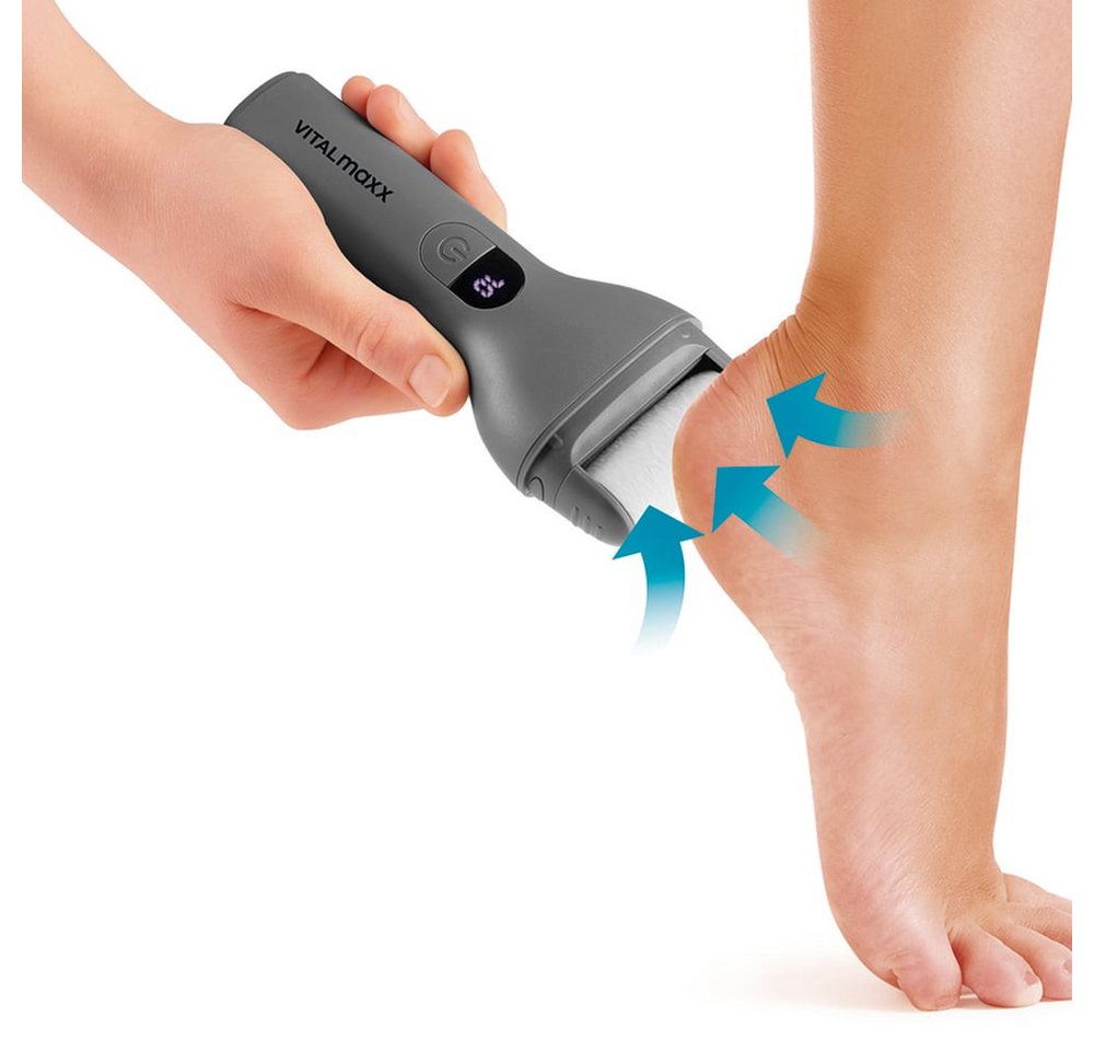 VITALmaxx Elektrischer Hornhautentferner VITALmaxx Akku-Hornhautentferner für zarte & gepflegte Füße, VITALmaxx Akku-Hornhautentferner für zarte & gepflegte Füße Bild 3