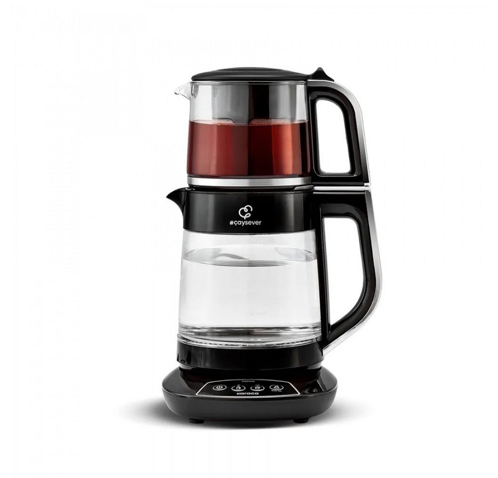 Karaca Wasserkocher Karaca Caysever Sprechender Teezubereiter Chrom, 2200 W Bild 5