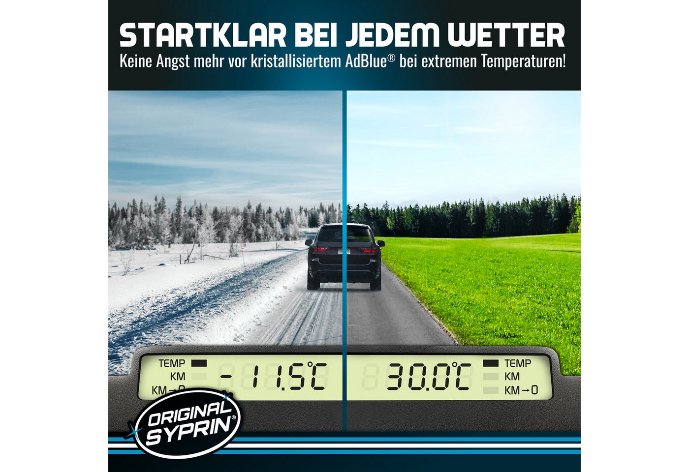 Original Syprin Diesel-Additiv Anti Kristall AdBlue®, (1-St., AdB Care Anti-Kristall Additiv) Bild 5