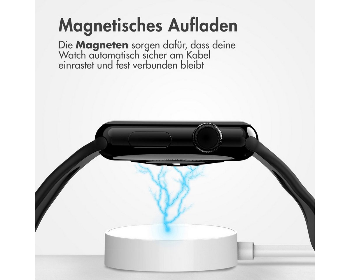 imoshion imoshion Ladekabel für die Apple Watch USB-C und USB-A – 0,5 Meter – W Smartwatch-Ladekabel Bild 2
