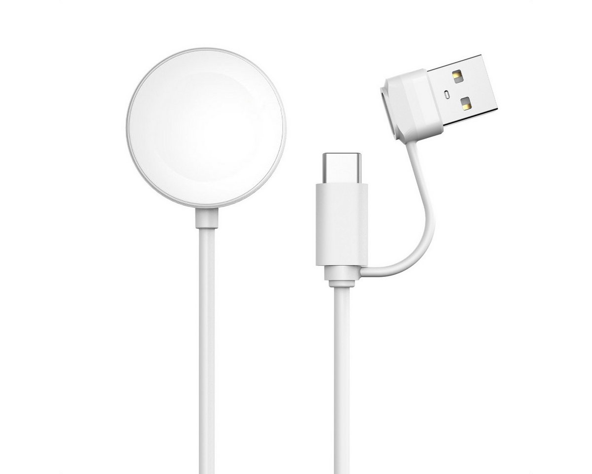 imoshion imoshion Ladekabel für die Apple Watch USB-C und USB-A – 0,5 Meter – W Smartwatch-Ladekabel Bild 3