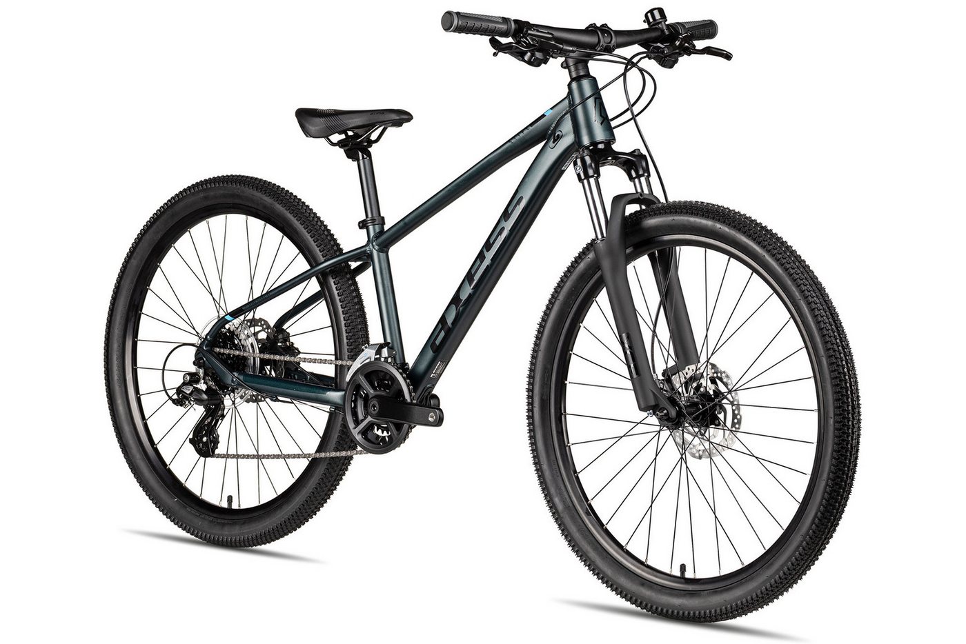Axess Mountainbike Stipe 26 Pro, 16 Gang Shimano Altus RD-M312 Schaltwerk, Kettenschaltung, hydraulische Scheibenbremse grün Bild 3