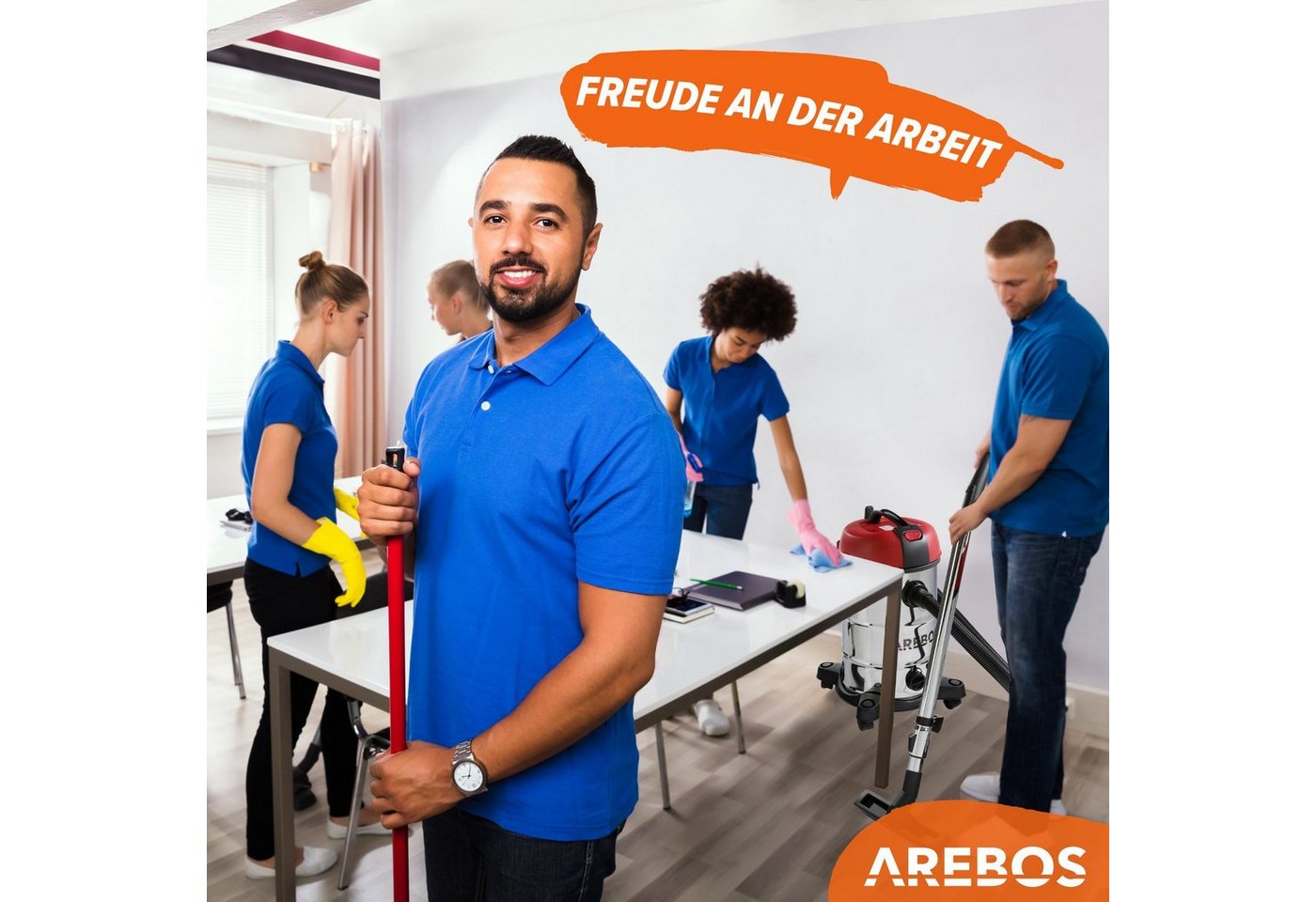 Arebos HEPA-Filter Geeignet für Industriestaubsauger