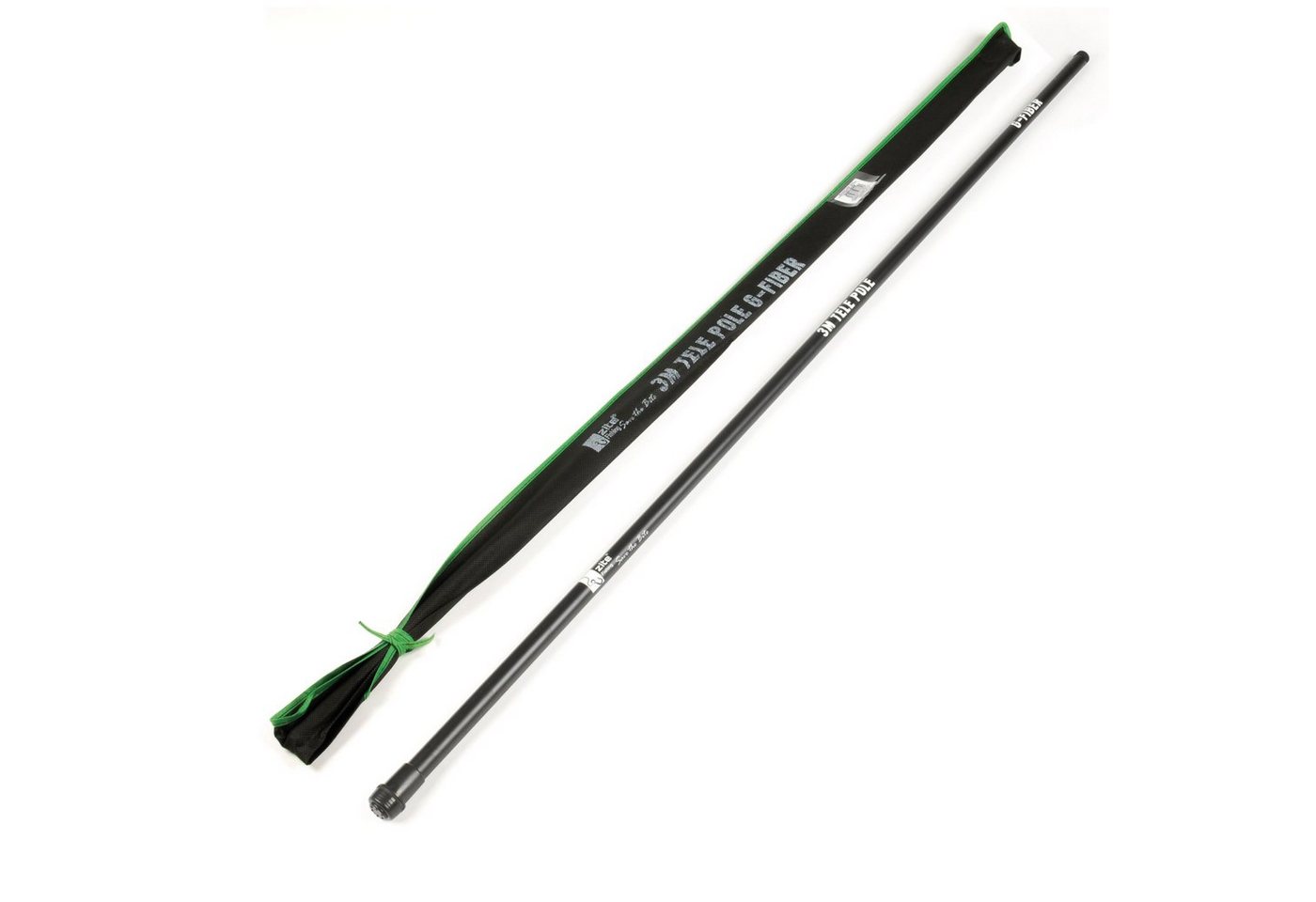 Zite Stipprute 3m Glasfaser Teleskop-Stipprute mit Spitzenring & Stofffutteral Bild 5