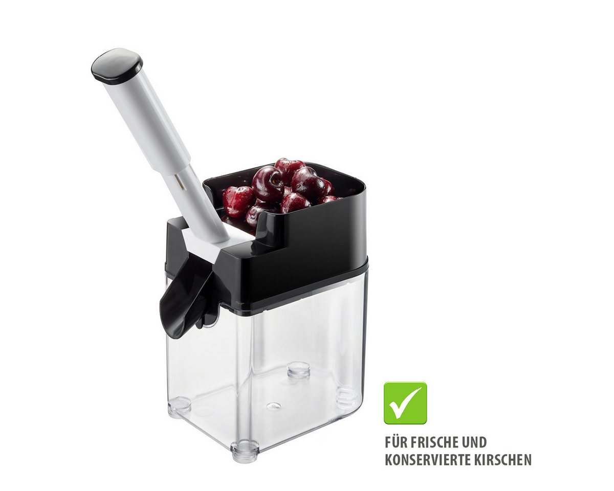 GEFU Entkerner Kirschentkerner CORER mit Edelstahl Messer Kirsch