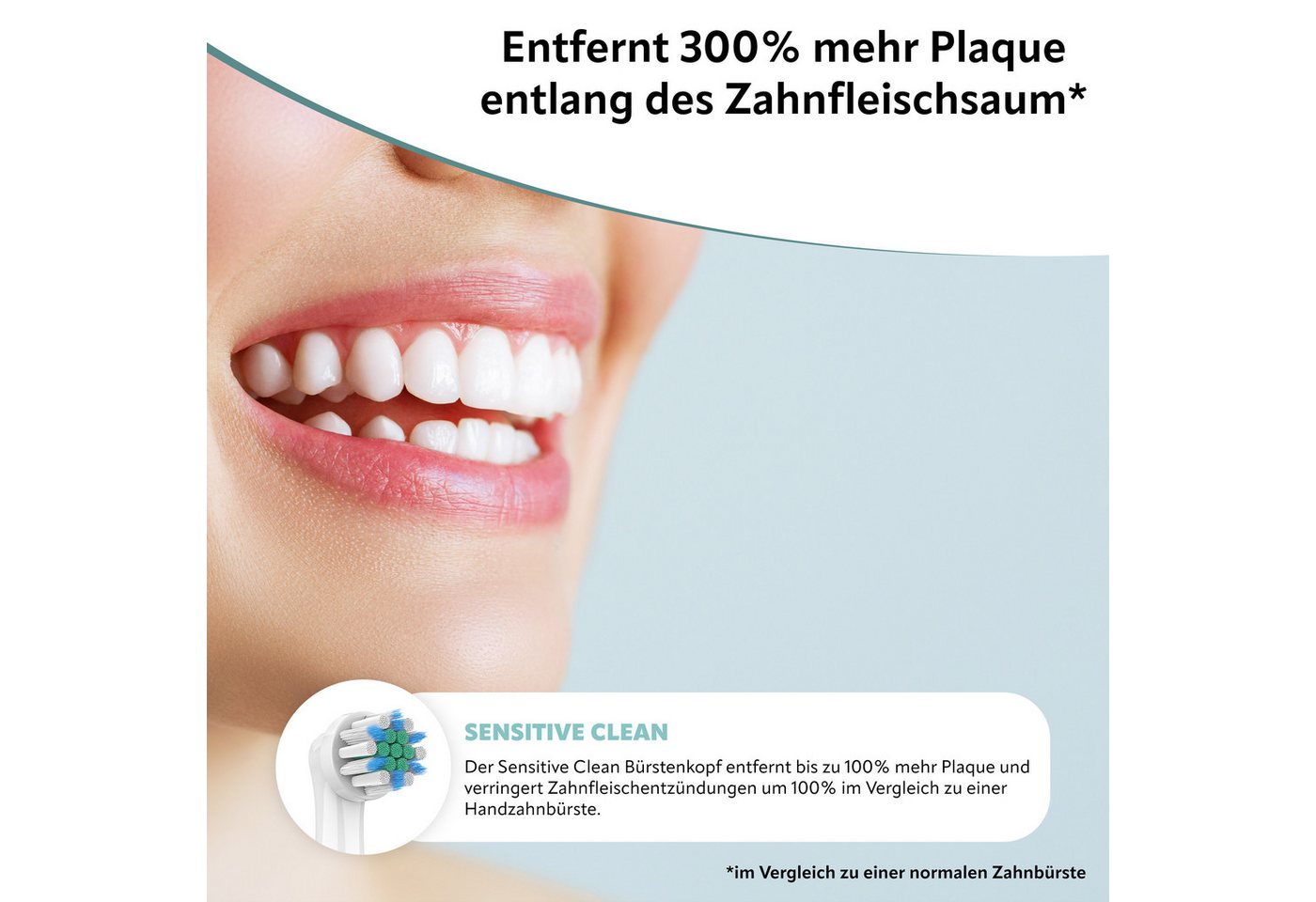 Wunder Zahnstocher Mundpflegecenter Aufsteckbürsten für Oral B 8er Pack - Zahnbürstenaufsätze für Oral B, 8x Ersatzzahnbürstenköpfe, Aufsteckbürsten kompatibel mit Oral B, Rotierender Impuls-Bürstenkopf