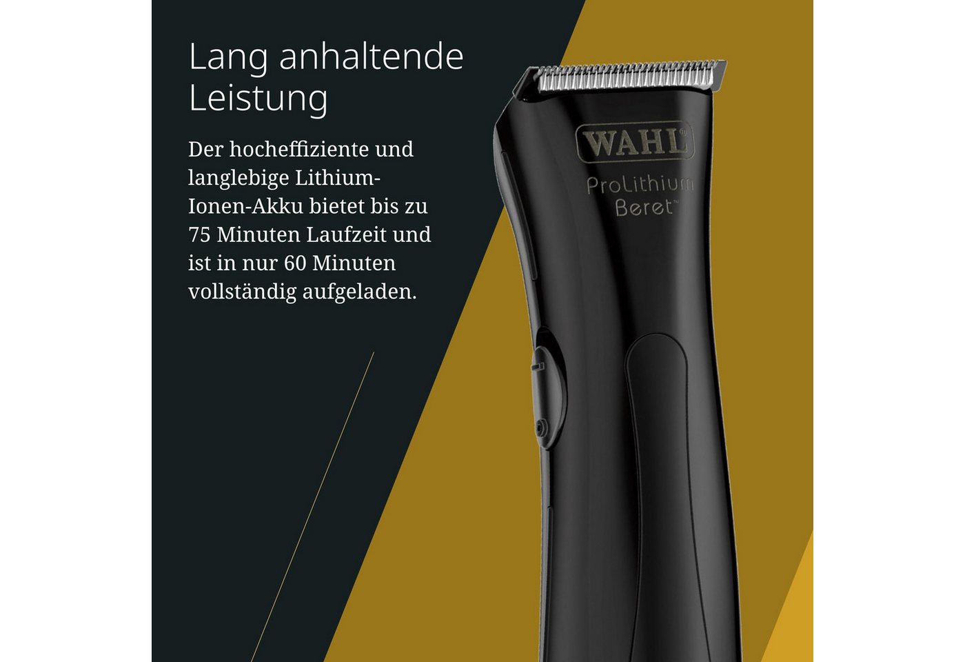 WAHL GmbH Haarschneider Wahl Stealth Beret - Netz-/Kabelloser Konturen-Haarschneider. Bild 3
