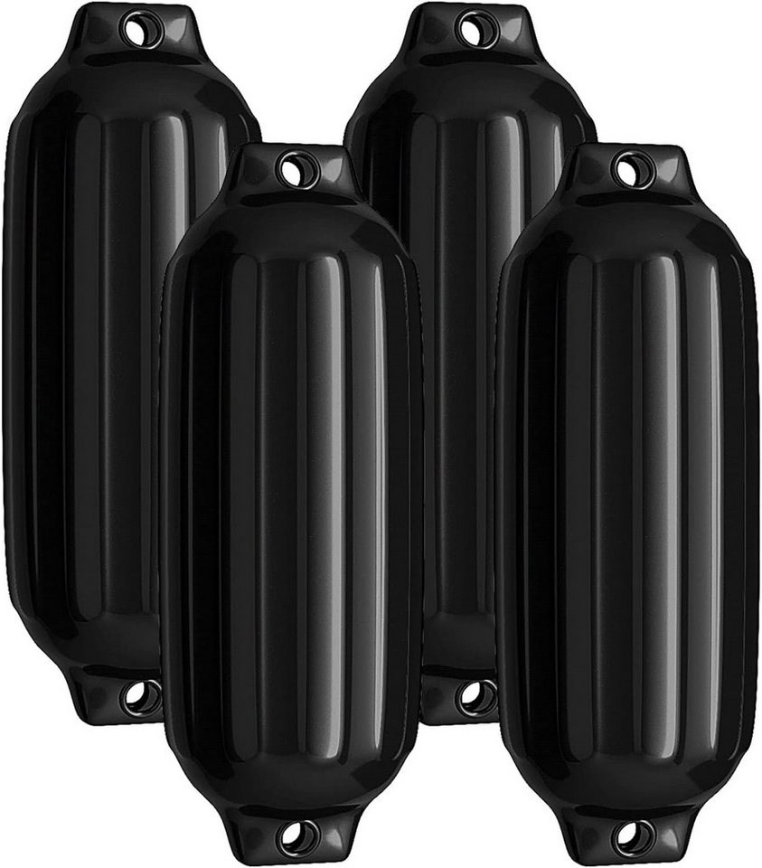COSTWAY Motorboot, (4-St), Bootsfender, aus PVC, für Rammschutz 58x16,5 cm Bild 3