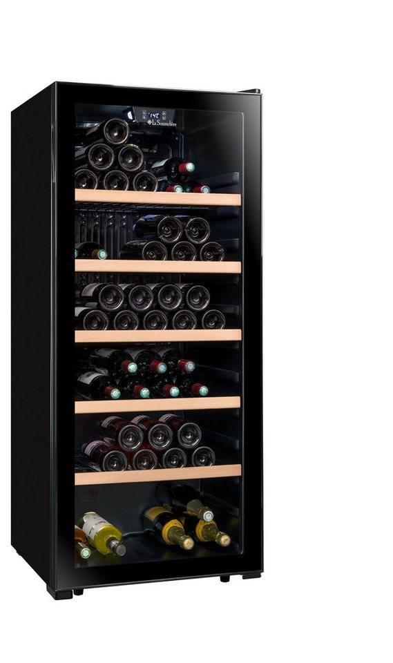 La Sommelière Weinkühlschrank LS117BLACK, für 121 Standardflaschen á 0,75l, Carbon-Filter Bild 4