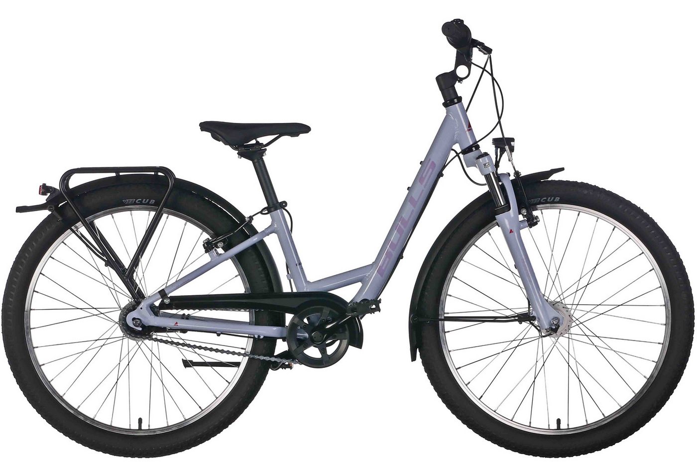 Bulls Kinderfahrrad Bulls Tokee Street 24'' 7 Gang inner Mädchen lila 2026, 7 Gang SHIMANO Nexus 7-Gang Nabenschaltung mit Rücktritt, Nabenschaltung Bild 2
