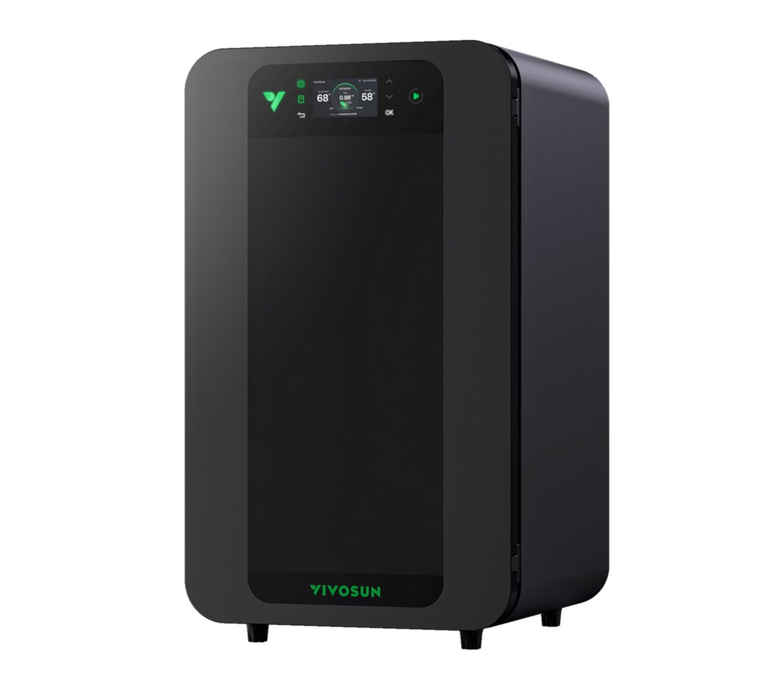 VIVOSUN Luftentfeuchter VIVOSUN VCure Smart Post Harvest Box, Trocknungsmaschine mit Temperatur- und Feuchtigkeitskontrollsystem Bild 4