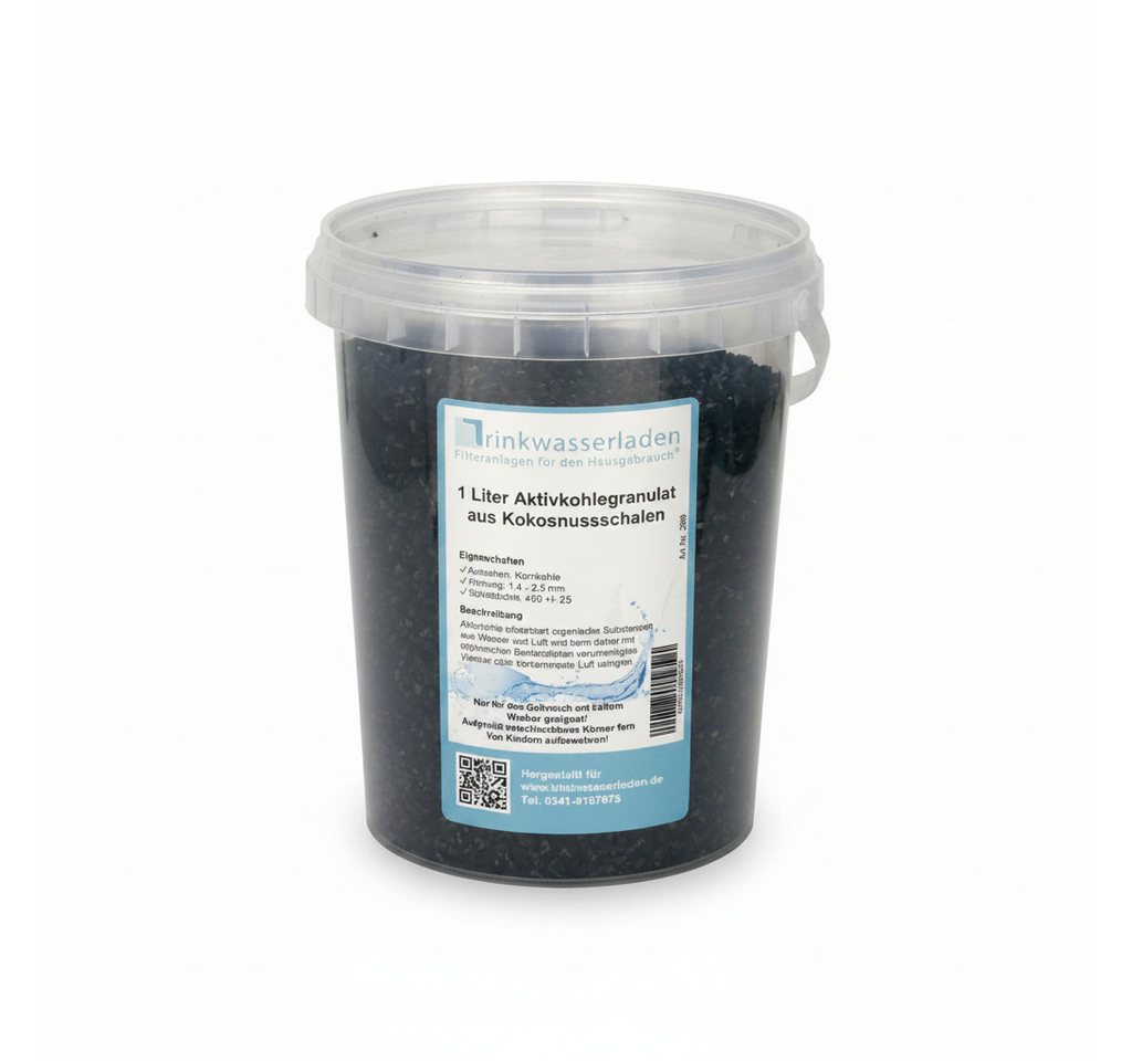 Silcarbon Aktivkohlefilter, Aktivkohle Granulat 1 L Kokosnussschalen Bild 2