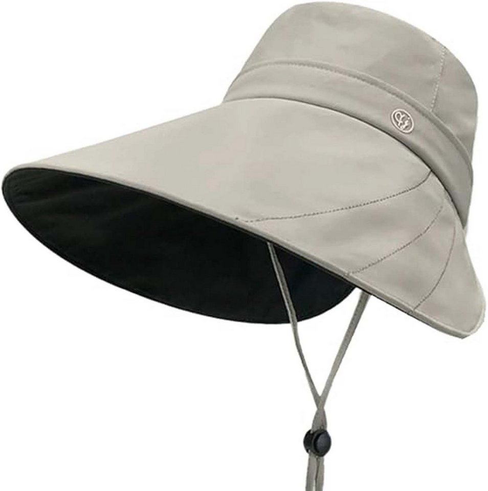 Bwecuy Fischerhut Damen Sonnenhut Ultrabrempe UPF 50+ wasserabweisend faltbar Bild 4