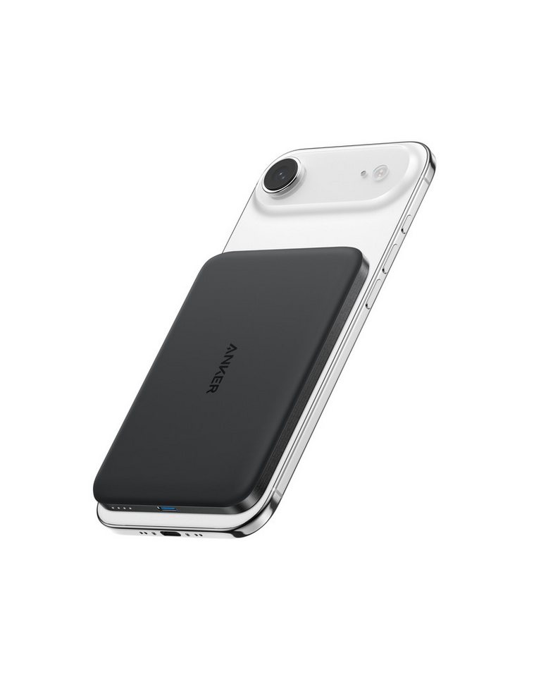 Anker Anker Nano Powerbank, Qi2-zertifiziert, 5000mAh Magnet- Powerbank 15W Max ultraschnelles Laden, MagSafe-kompatibel, tragbares Ladegerät 5000 mAh (5 V), Kabelloses Laden, für iPhone 17/16/15/14/13 Bild 5