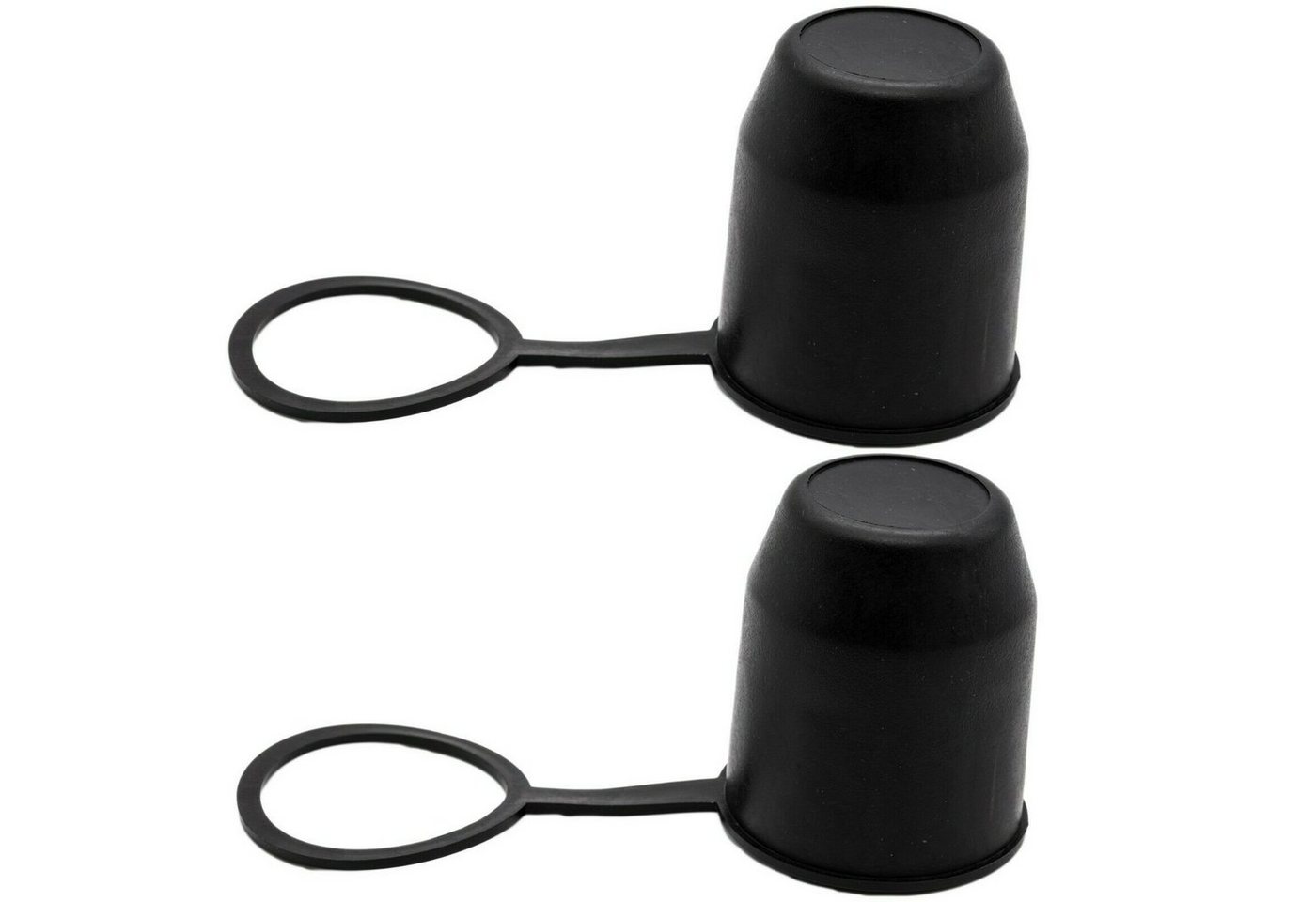 BENSON 2x Anhängerkupplungskappe Schutzkappe Abdeckkappe Auto-Adapter, Anhängerkupplung, Kugel, Kappe