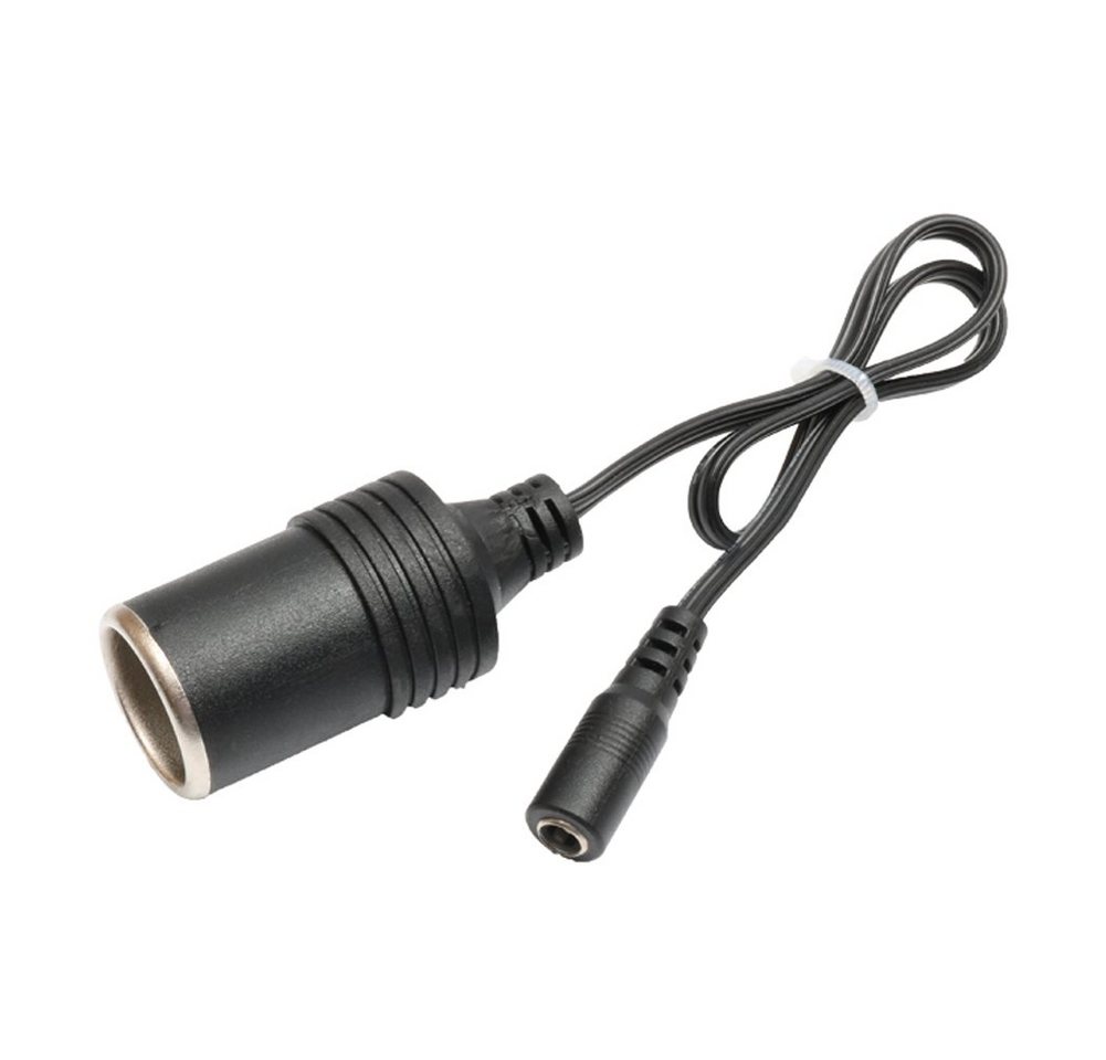 Bolwins Q23C KFZ LKW Netzteil Kabel DC 5.5x2.1mm Buchse auf Zigarettenanzünder Stromkabel, DC 5,5x2,1mm Stecker, Zigarettenanzünder Buchse 21mm (SAE J563) (30 cm), stabile Verbindung, einfache Handhabung