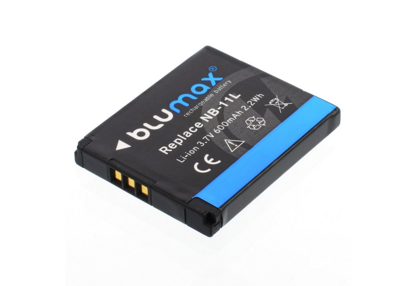 Blumax 2x NB-11L NB-11LH IXUS 170 175 180 185 600 mAh Kamera-Akku Bild 3