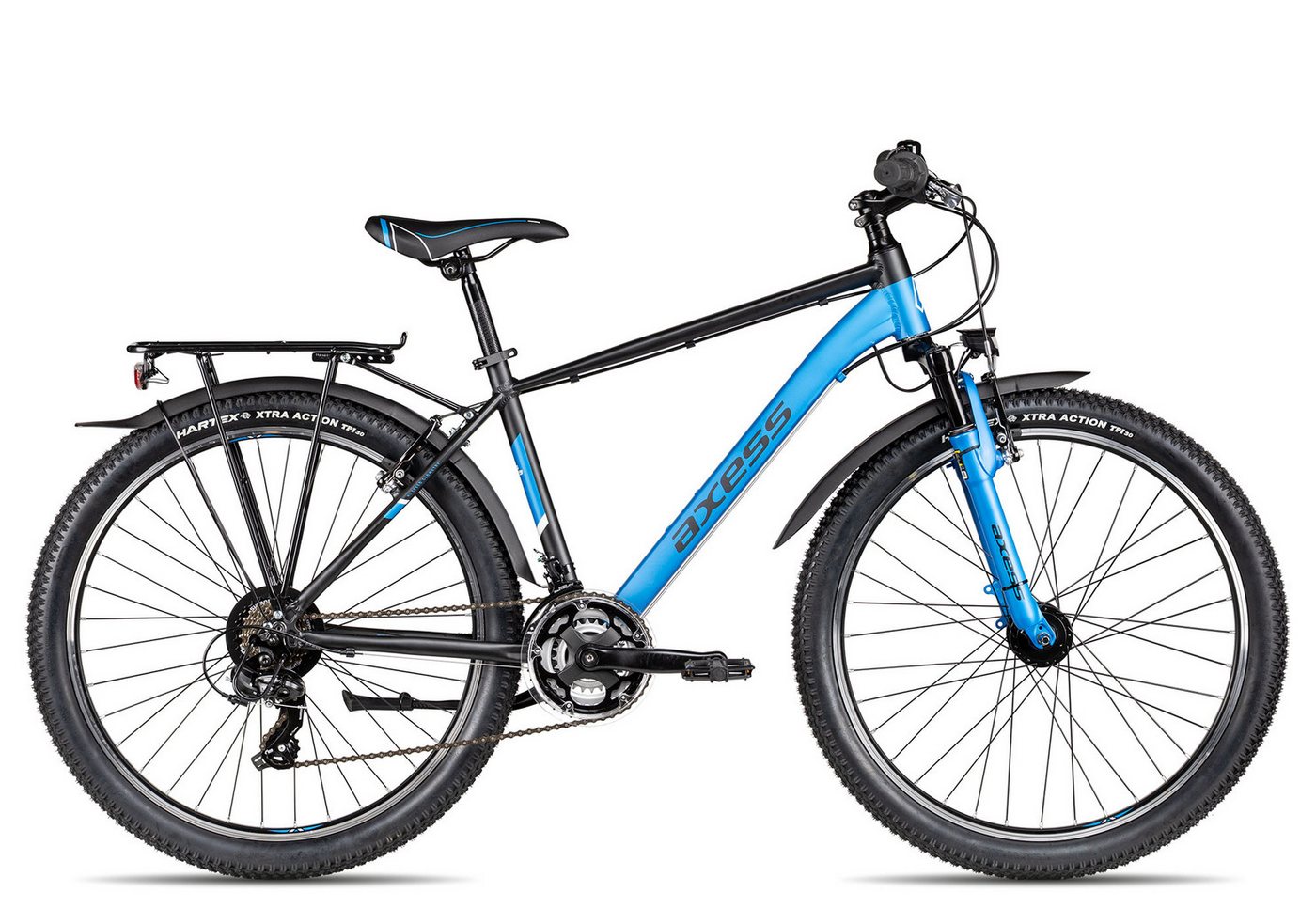 Axess Kinderfahrrad Axess Adventure 26, 21 Gang, Kettenschaltung, Shimano Tourney Schaltung blau Bild 4