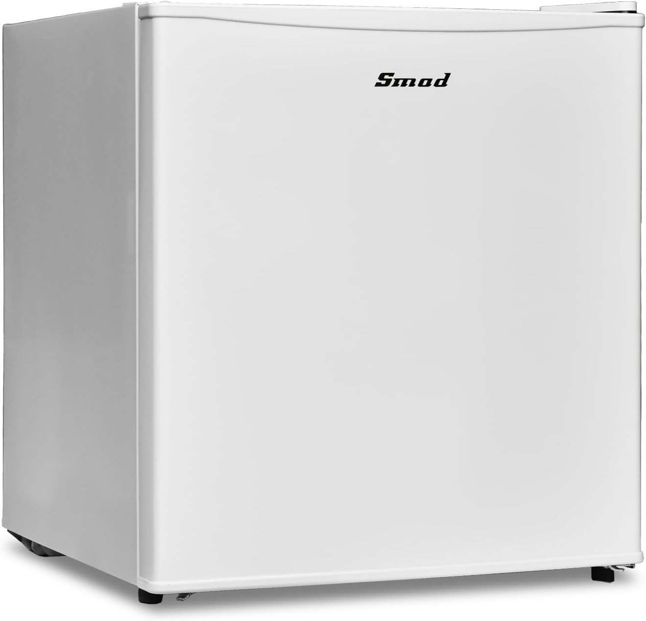 Smad Table Top Kühlschrank DSF-48D6E, 51 cm hoch, 45 cm breit, 6-stufigem Thermostat Kühlfach, 39 dB, für Schlafzimmer/Büro