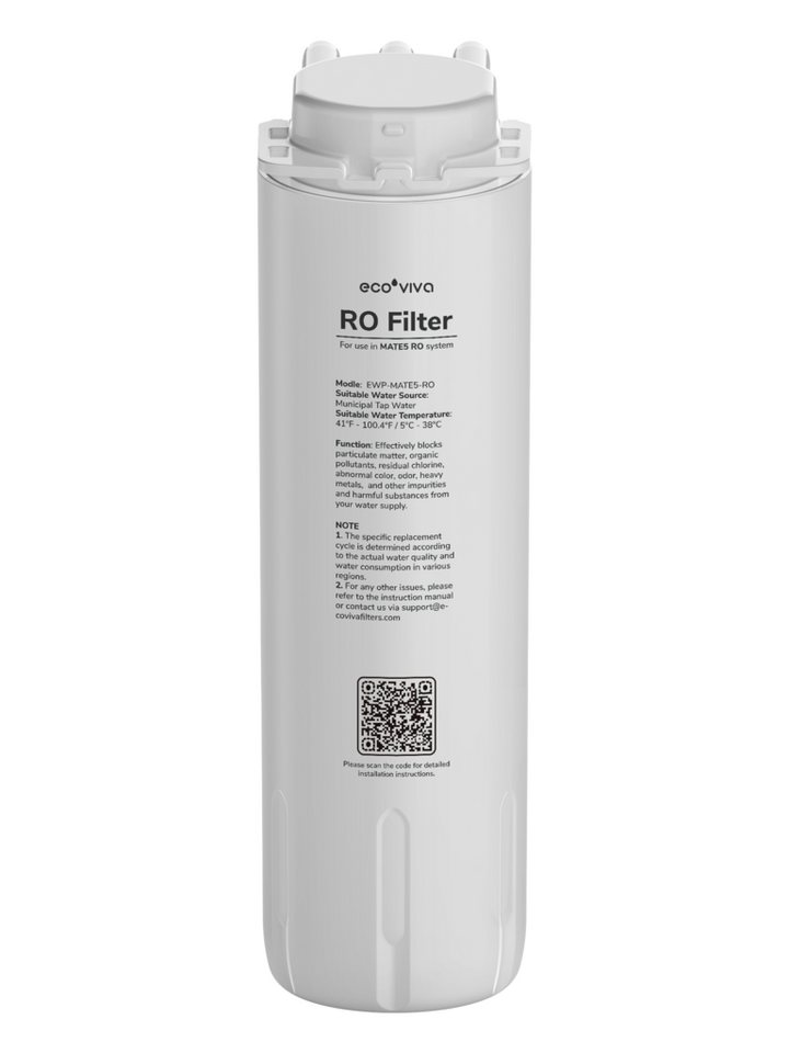 Ecoviva Wasserfilter MATE5 RO-Filter Ersatzfilter