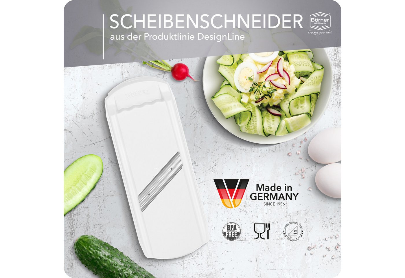 Börner Gemüseschneider Scheibenschneider DesignLine Bild 3