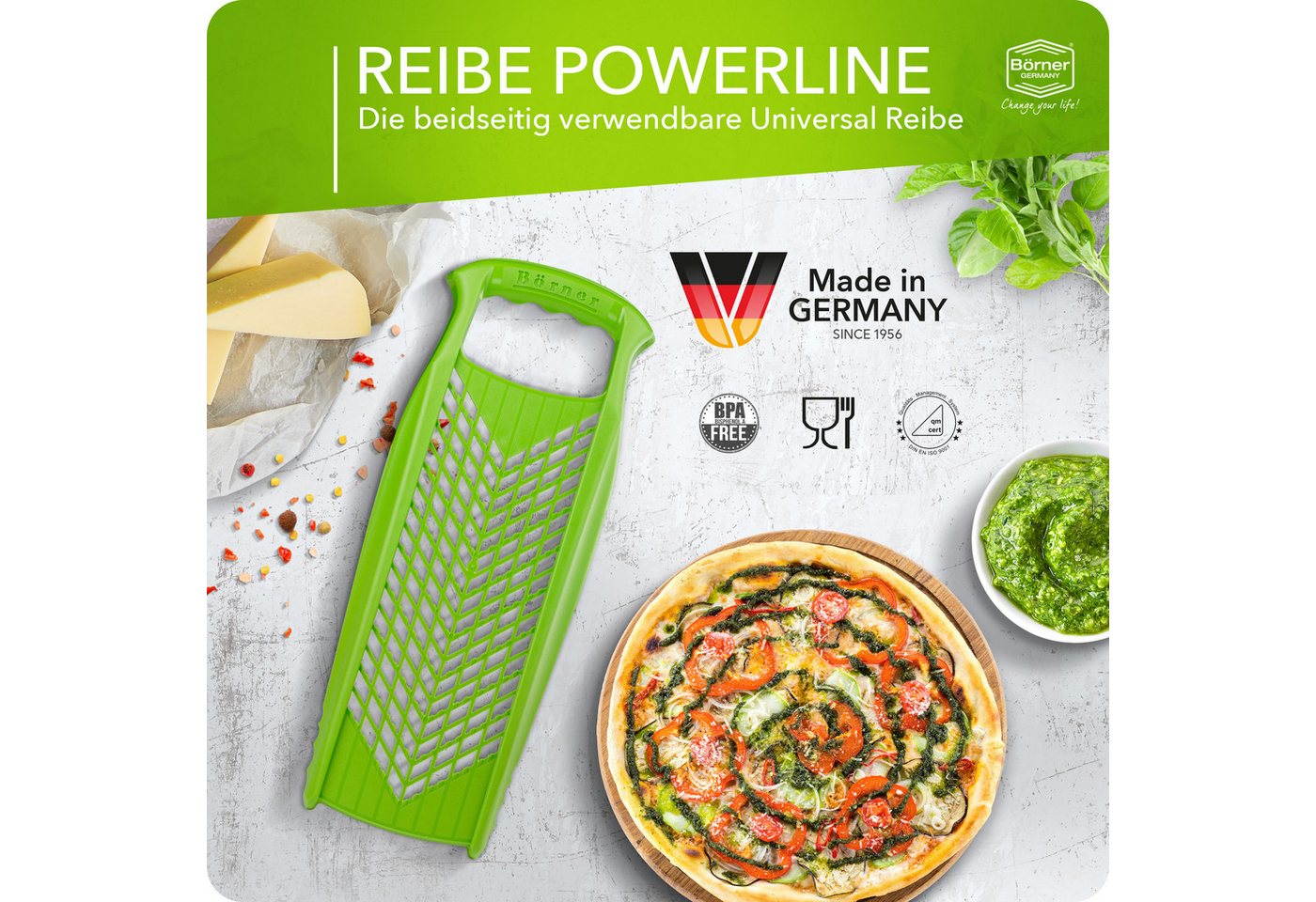 Börner Gemüseschneider Reibe PowerLine Bild 5