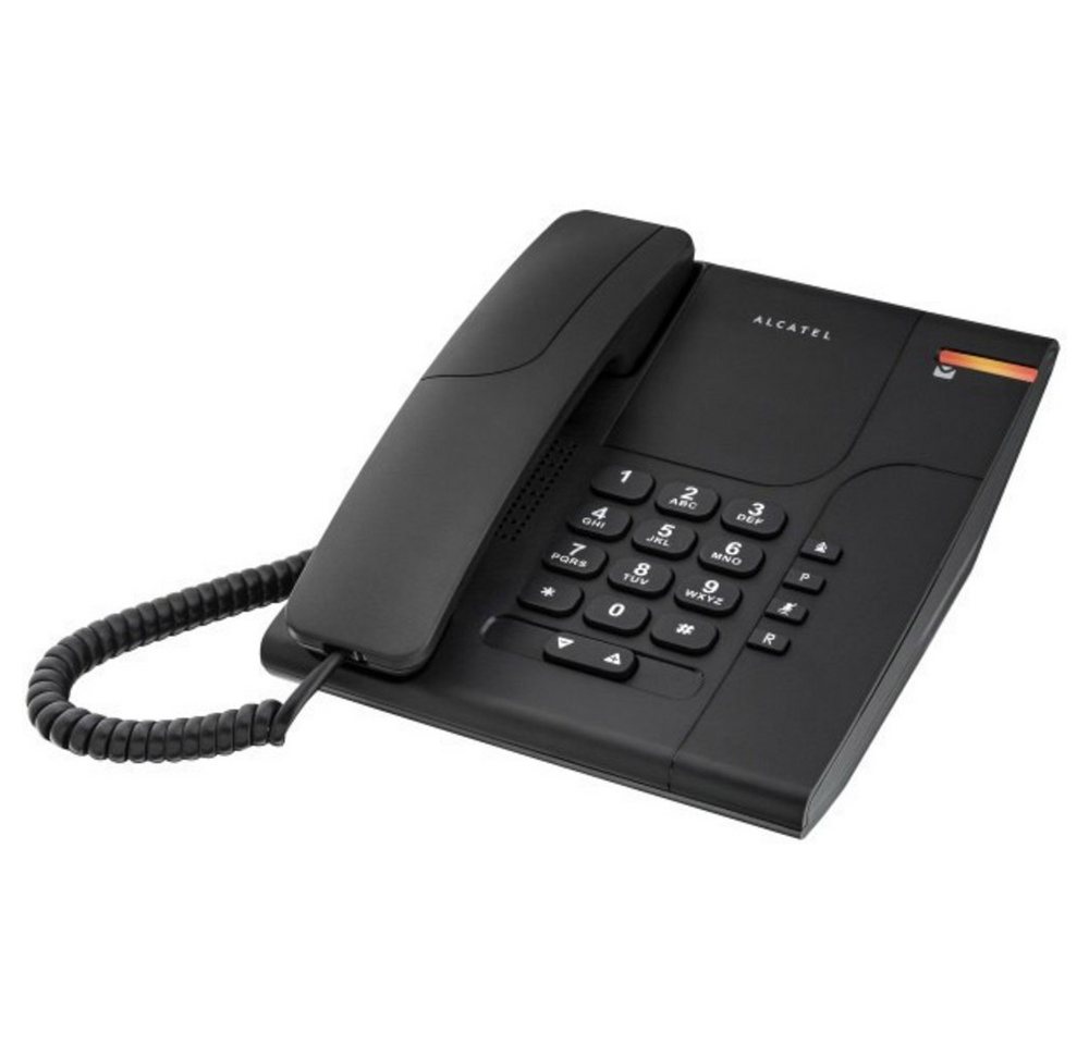 Alcatel Alcatel Temporis 180 Noir Schnurgebundenes Telefon, analog Schwarz Kabelgebundenes Telefon