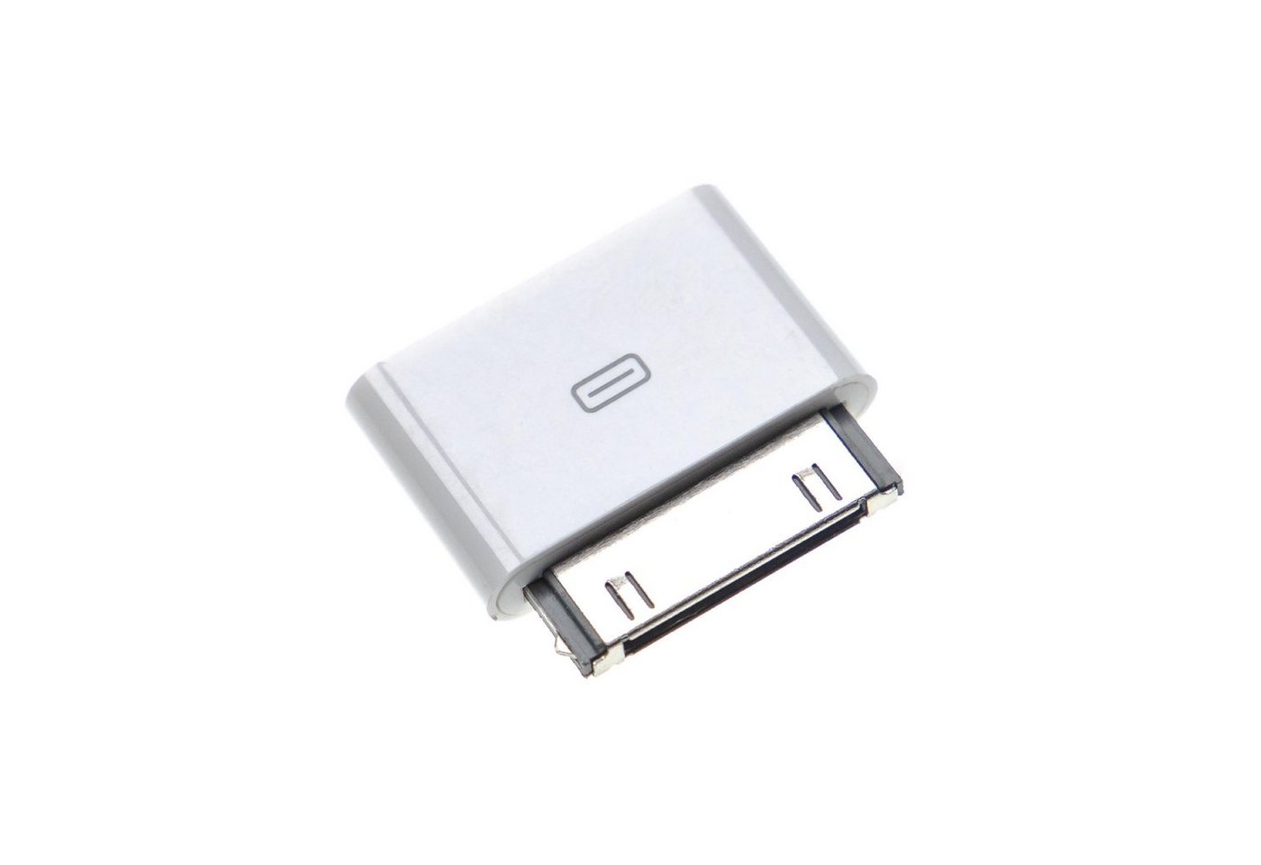 vhbw passend für Apple iPod Mini (4. Generation) Smartphone USB-Kabel, Micro-USB, 1x 30-Pin Konnektor, 1x Micro-USB Buchse, (2.7 cm) Bild 2