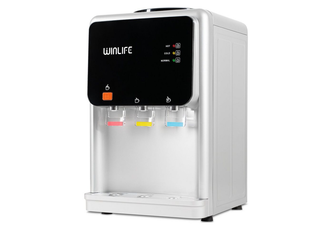 WINLIFE Heißwasserspender Kaltwasserpender Getränkespender für heiße kalte Getränke 5 bis 20L, Elektrischer Mini Warmwasserspender Bild 5