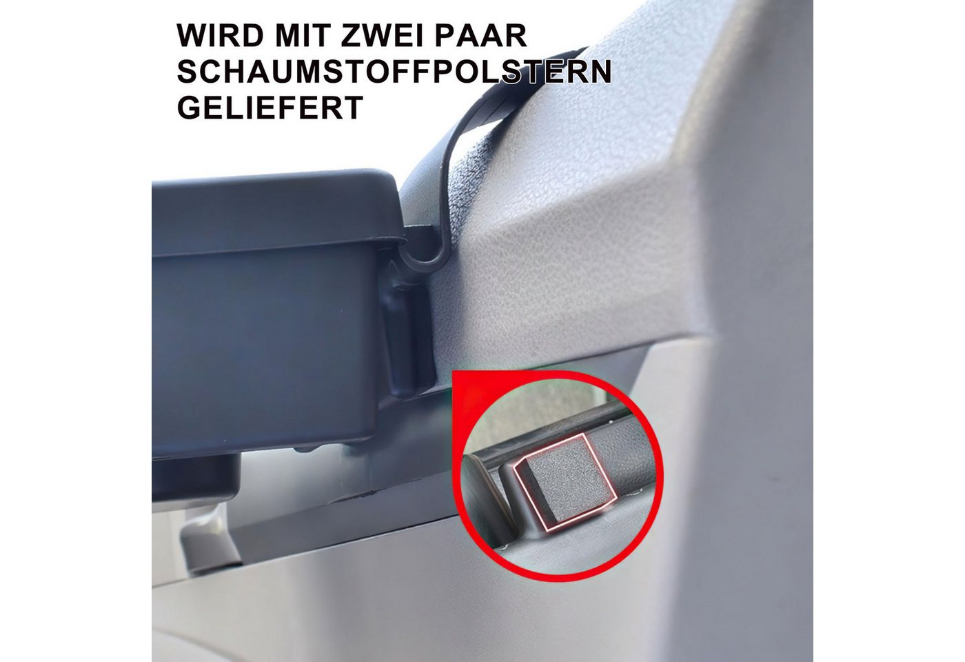 SURFOU Becherhalter Getränkehalter Auto Organizer Multifunktionale Aufbewahrungsbox, (Becherhalter Kaffeehalter Flaschenhalter Pommes Burger Cola Halter), Für Auto PKW LKW Bild 2