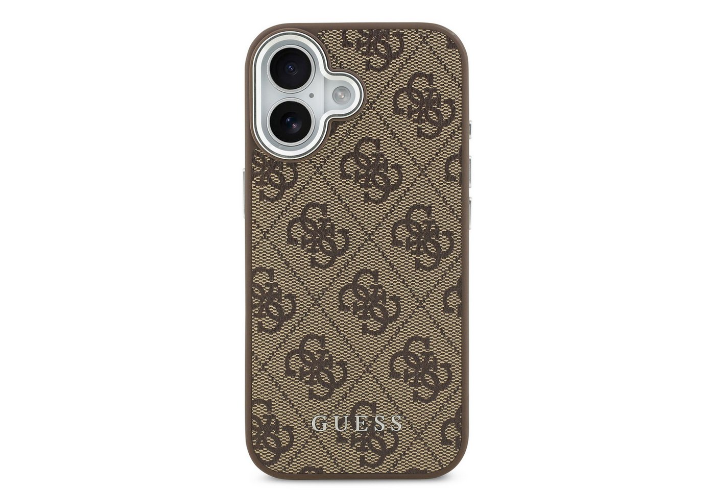 Guess Handyhülle GUESS Case für iPhone 17 Classic 4G Magsafe Handyhülle Cover Braun Bild 2