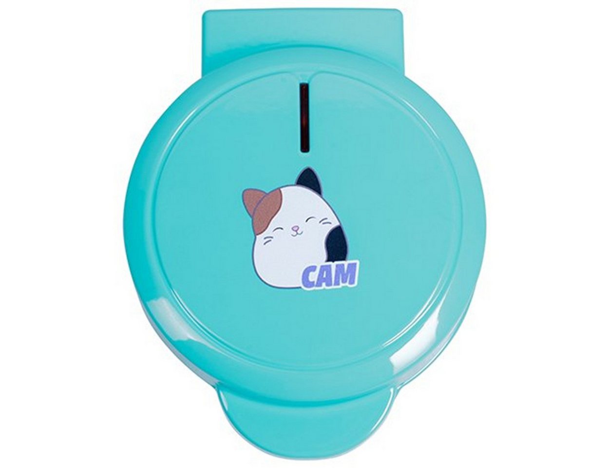 Fizz creations Waffeleisen Squishmallows Cam die Katze Motiv-Waffeleisen, 520 W, niedliches 3D Motiv auf der Waffel Bild 5